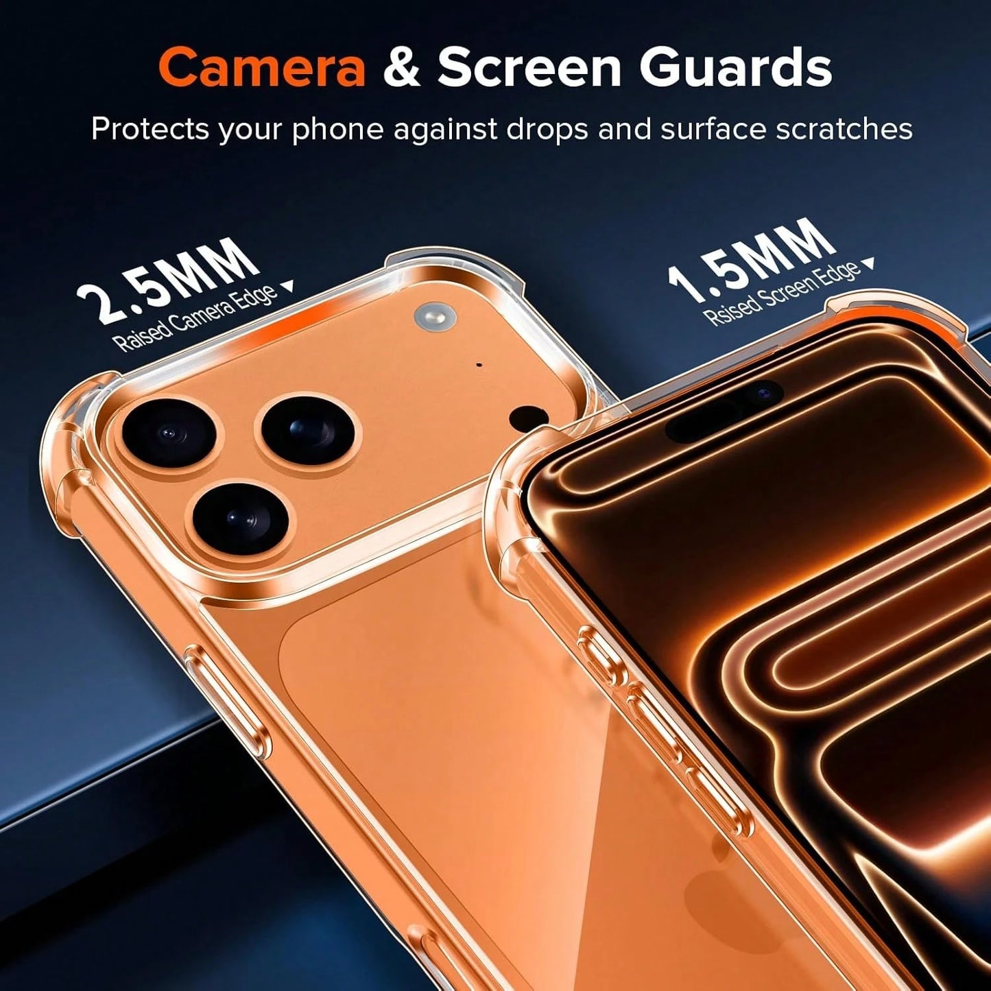 Transparent Four-Corner Anti-Drop Phone Case For IPhone 17 Pro Max 17e, High Transparency Non-Yellowing Anti-Fingerprint Soft Shell For IPhone 16 Pro Max 15 14 13 12 Mini 11 XR XS Max 7 8 Plus