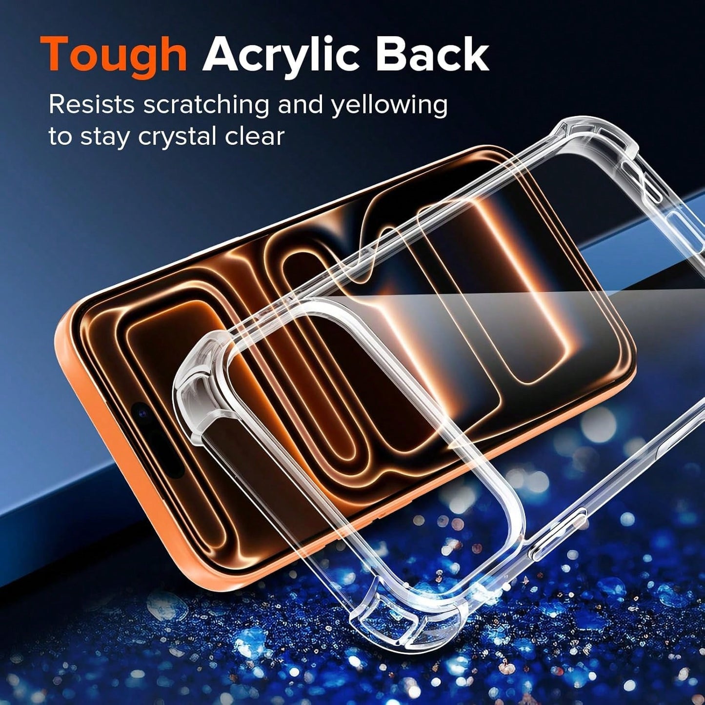 Transparent Four-Corner Anti-Drop Phone Case For IPhone 17 Pro Max 17e, High Transparency Non-Yellowing Anti-Fingerprint Soft Shell For IPhone 16 Pro Max 15 14 13 12 Mini 11 XR XS Max 7 8 Plus