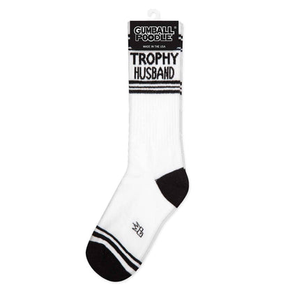 Trophy Husband Gym Crew Socks