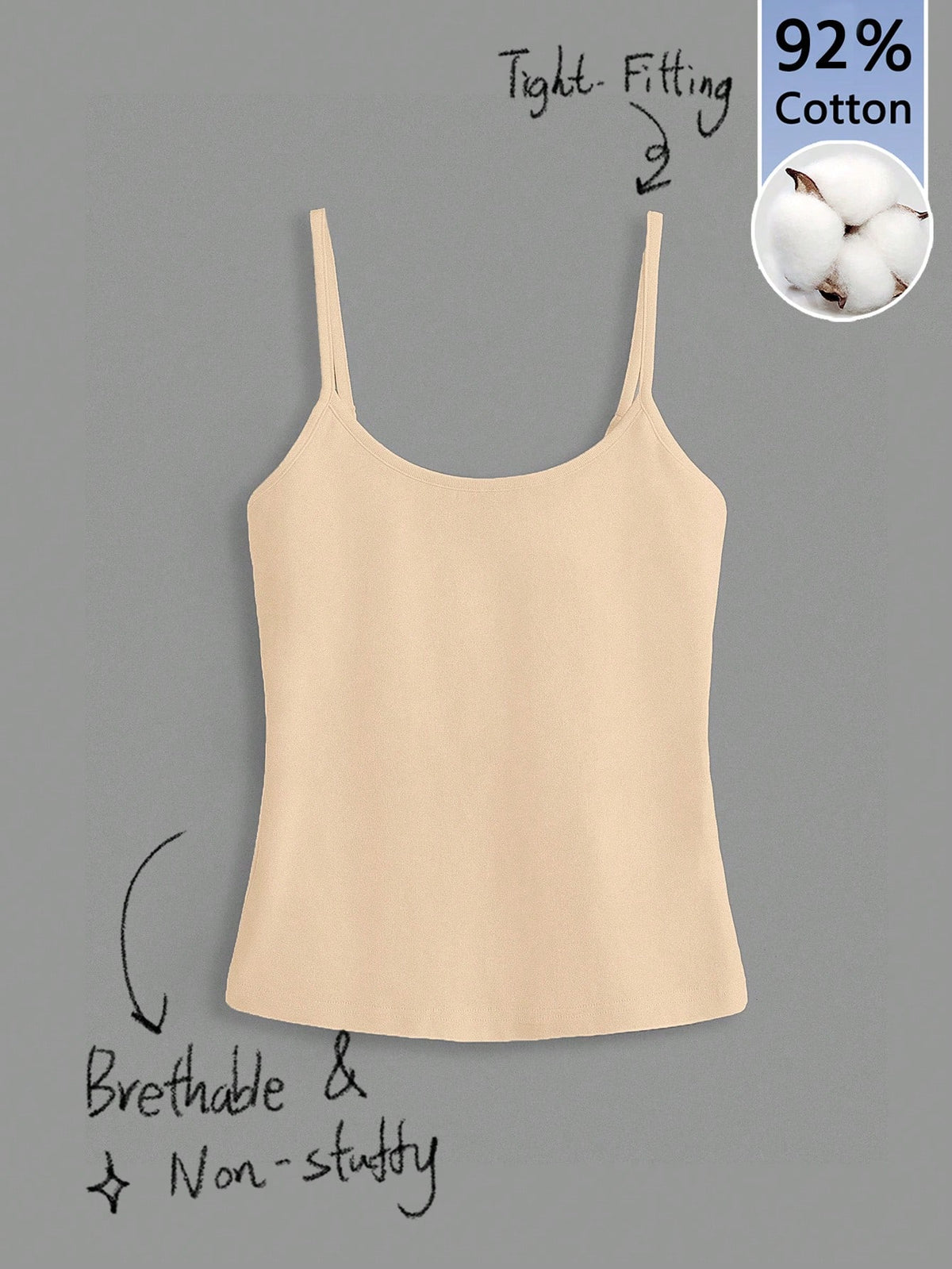 Tseoso Solid Cami Top