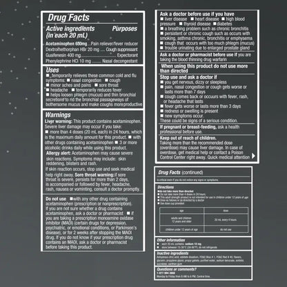 Wholesale Tukol Adult Max Action Severe Cold, Throat & Cough 6oz remedy for colds and coughs.