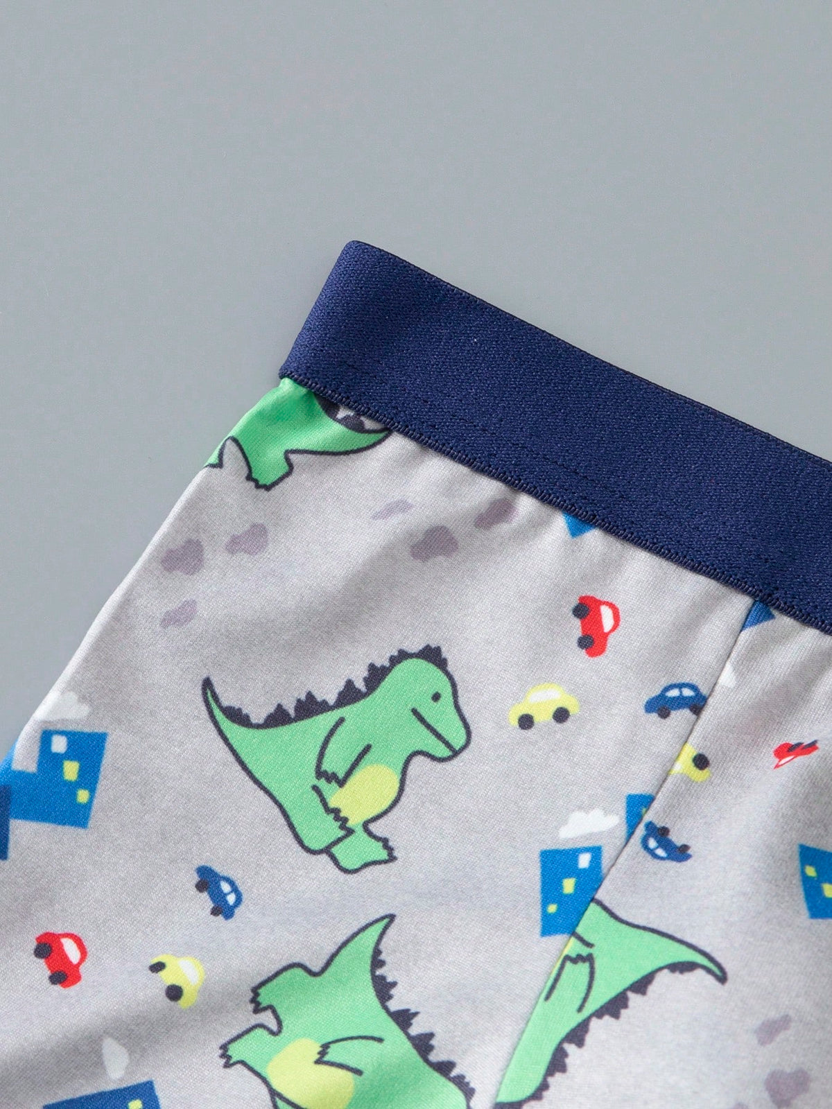 Tween Boy Cartoon Print Cute Comfortable 4-Pack Boxer Briefs