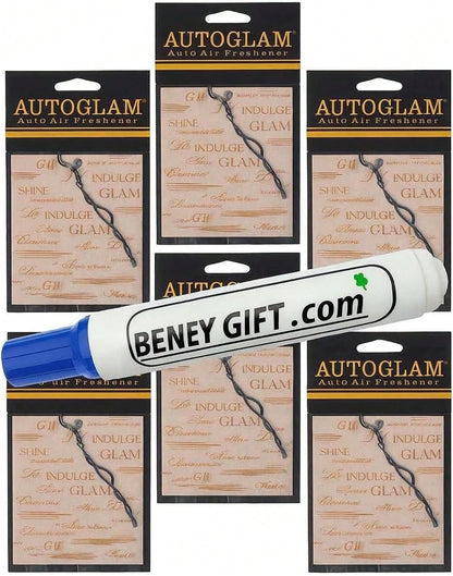 Tyler Candle Company Autoglam Auto Air Freshener 2026 New Scents (Prinstine, Superstar) Sample 2 Scents