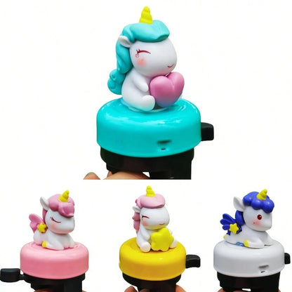 Unicorn Shaped Resin Bicycle Bell, Commuter Bike Bell, Mountain Bike Bell, Vintage Bicycle Accessory, Easy To Install Cycling Gear