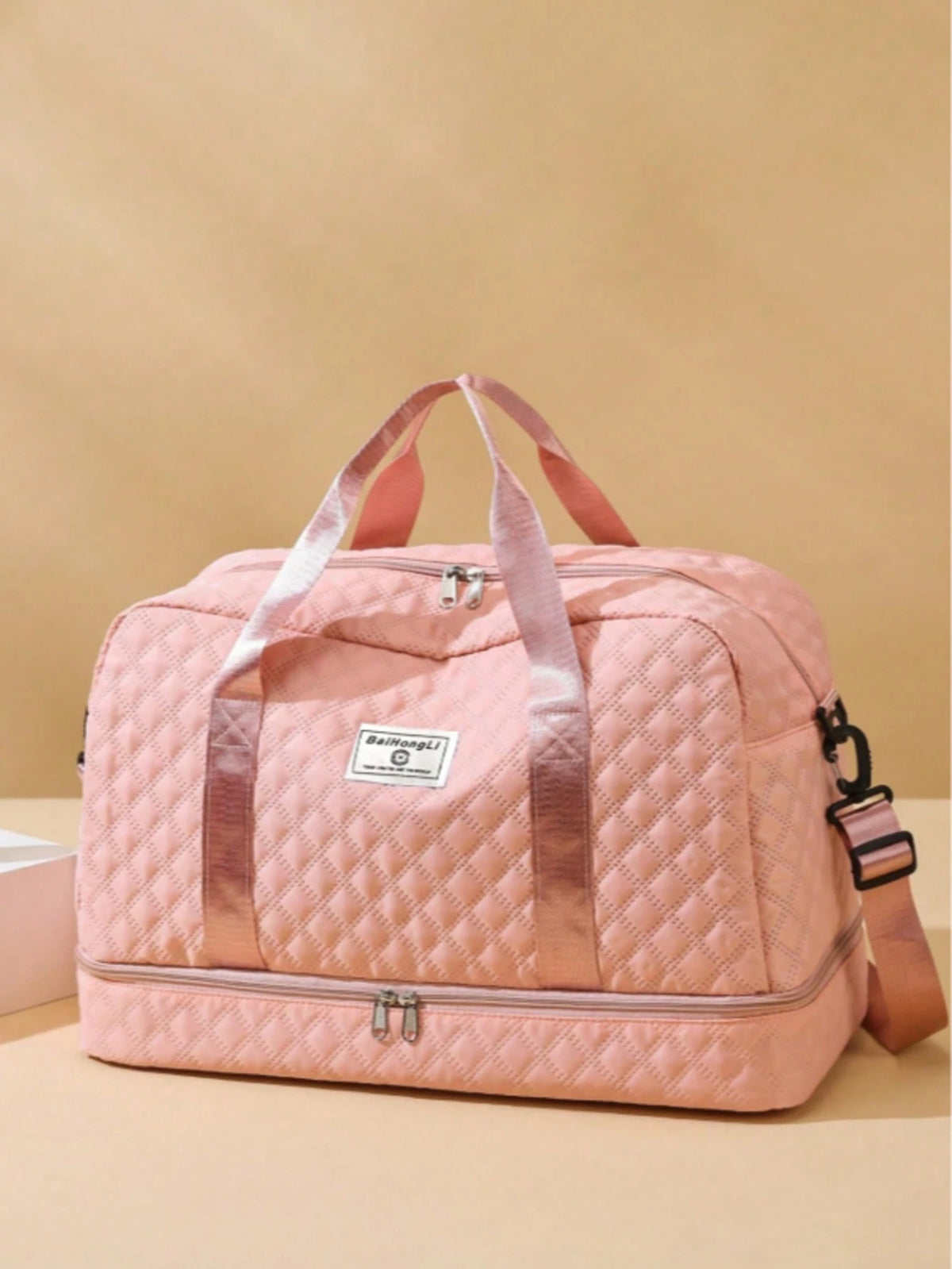 Unisex Large-Capacity Oxford Nylon Duffle Bag| Gym & Yoga Tote With Zipper| Durable Storage Handbag| Foldable Travel Bag For Men & Women