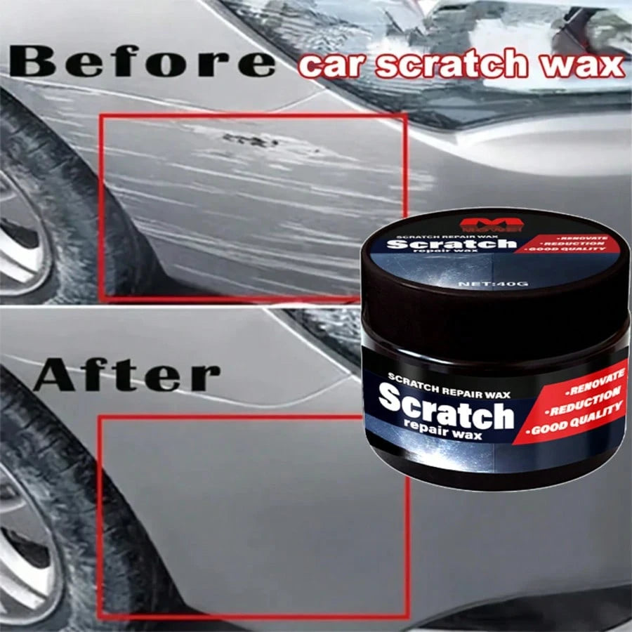 Universal Car Scratch Remover Paint Care Tools, PE (Polyethylene) Material, Auto Swirl Remover, Scratches Repair Polishing, Anti Scratch Wax, With Grinding Compound, For Auto Body Repair Car- Univers