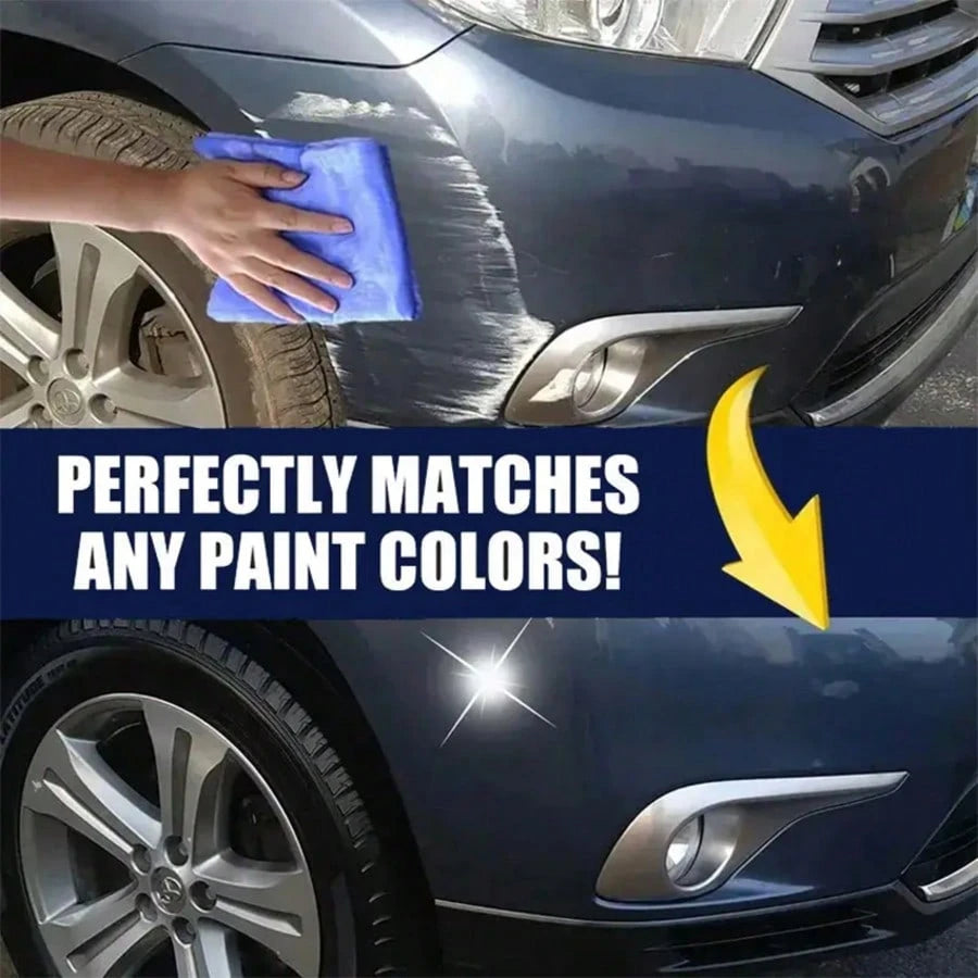 Universal Car Scratch Remover Paint Care Tools, PE (Polyethylene) Material, Auto Swirl Remover, Scratches Repair Polishing, Anti Scratch Wax, With Grinding Compound, For Auto Body Repair Car- Univers