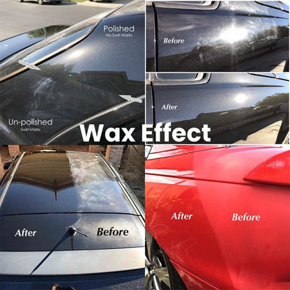 Universal Car Scratch Remover Paint Care Tools, PE (Polyethylene) Material, Auto Swirl Remover, Scratches Repair Polishing, Anti Scratch Wax, With Grinding Compound, For Auto Body Repair Car- Univers