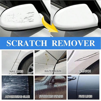 Universal Car Scratch Remover Paint Care Tools, PE (Polyethylene) Material, Auto Swirl Remover, Scratches Repair Polishing, Anti Scratch Wax, With Grinding Compound, For Auto Body Repair Car- Univers