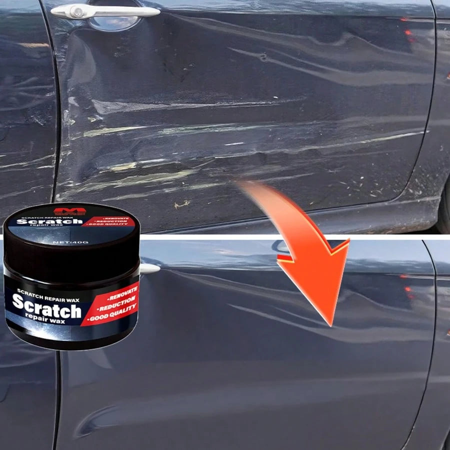 Universal Car Scratch Remover Paint Care Tools, PE (Polyethylene) Material, Auto Swirl Remover, Scratches Repair Polishing, Anti Scratch Wax, With Grinding Compound, For Auto Body Repair Car- Univers