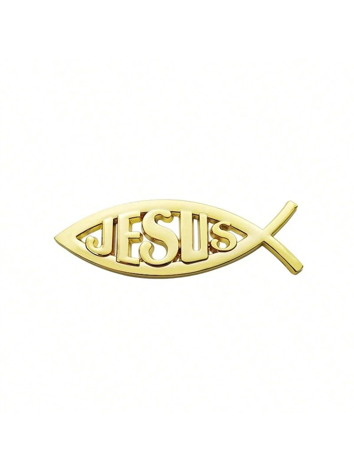 Upgrade Your Car With Fashionable 3D Metal Jesus Sticker