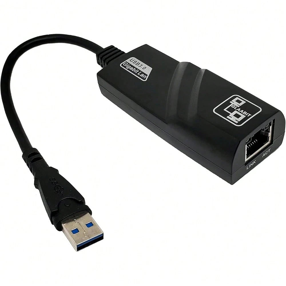 USB 3.0 Gigabit Network Card, USB To RJ45 Wired Network Card, RJ45 Ethernet LAN Network Adapter