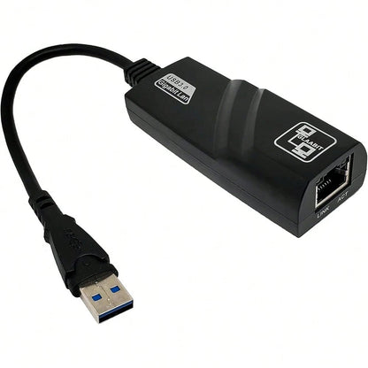 USB 3.0 Gigabit Network Card, USB To RJ45 Wired Network Card, RJ45 Ethernet LAN Network Adapter