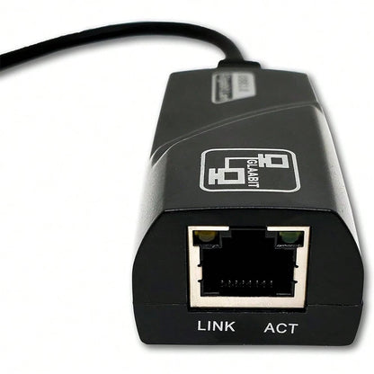 USB 3.0 Gigabit Network Card, USB To RJ45 Wired Network Card, RJ45 Ethernet LAN Network Adapter