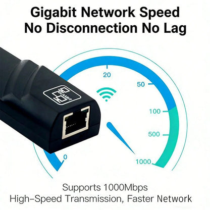 USB 3.0 Gigabit Network Card, USB To RJ45 Wired Network Card, RJ45 Ethernet LAN Network Adapter