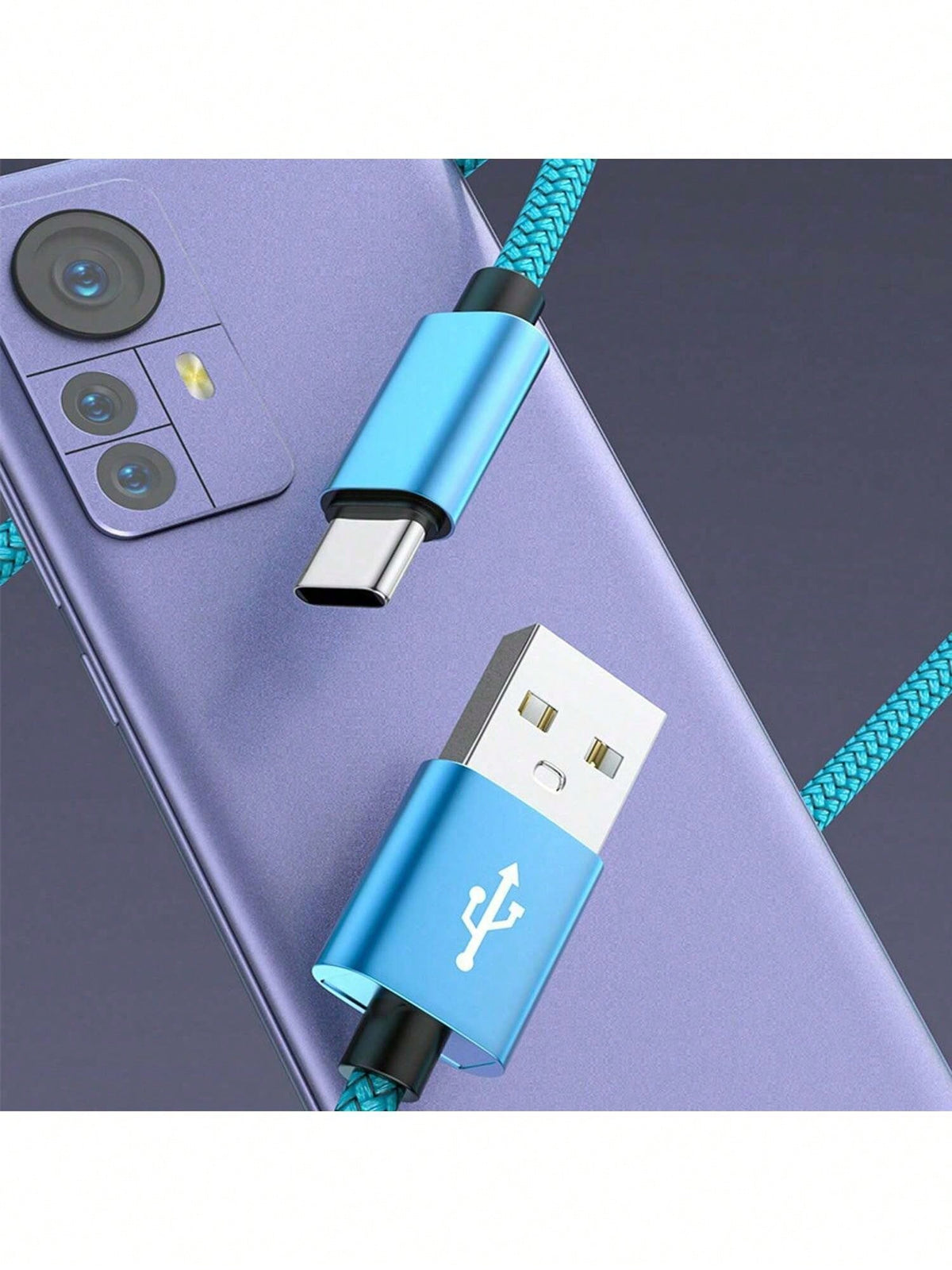 USB A To USB C Cable, 1Pack[3.3/6.6/10FT] Type C Charger Cord Fast Charging For IPhone 17 16 15, Galaxy A145G A13A54A53AS23S22 Ultra S21 S20 A23A24A03S 7Pro 6 Moto Android Cell Phone Fast Charging Cab