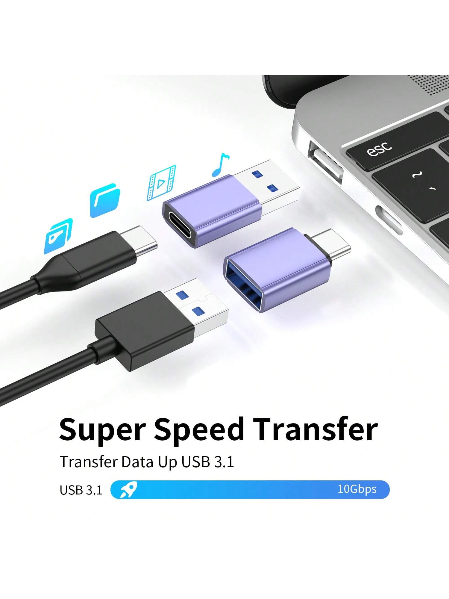 USB To USB C Adapter 6 Packs, [3*Type C Female To A Male Charger Converter]&[3*USB C Male To USB Female] Compatible With IPhone 17 16 15 Pro Max/15 Plus/14 13 12 Galaxy S24/S23/S22/S21