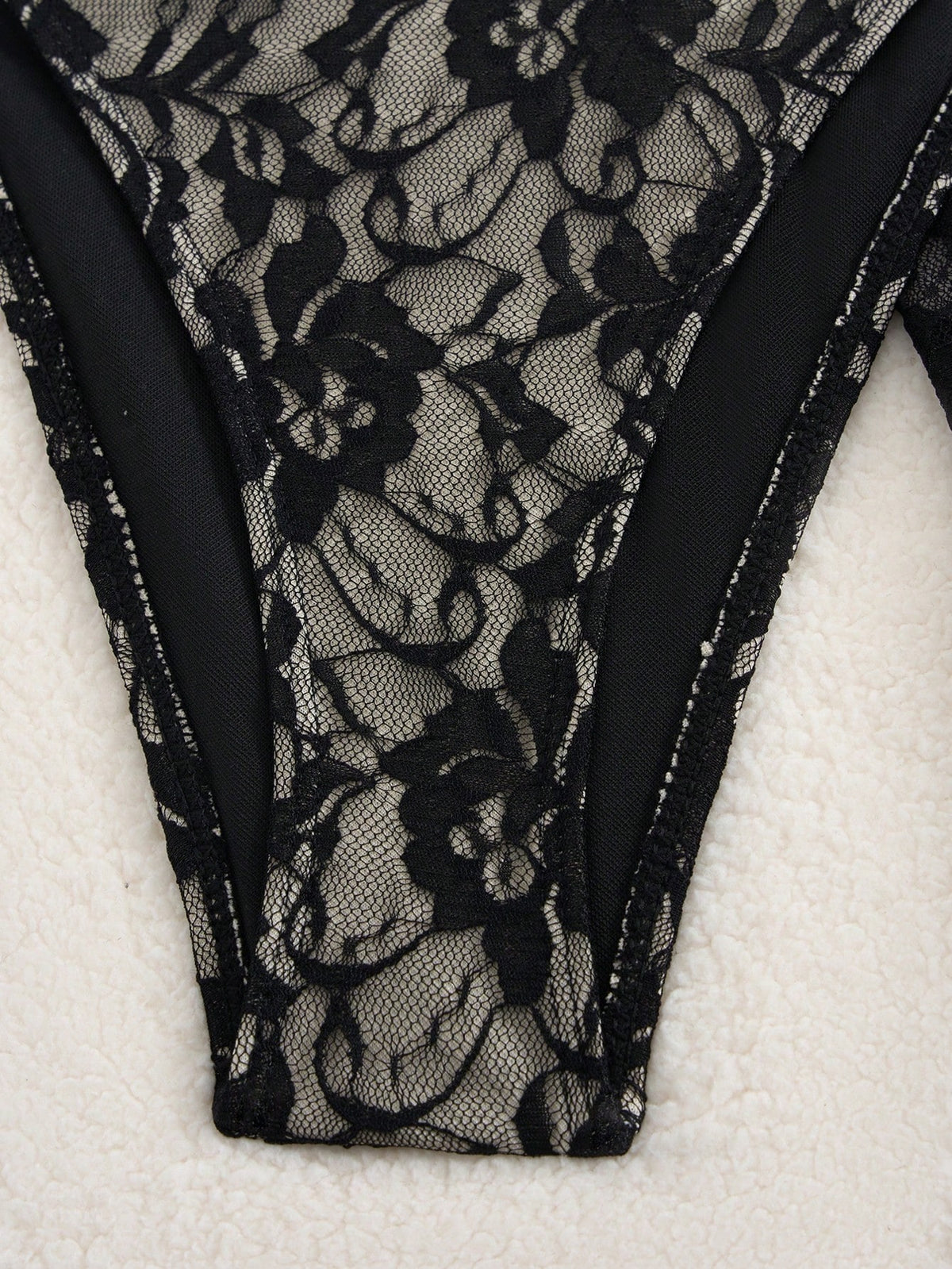 Vacation Beach 3pcs Set- Sexy Lace Bikini Top, Sarong & Skirt Black Summer, Resort Wear