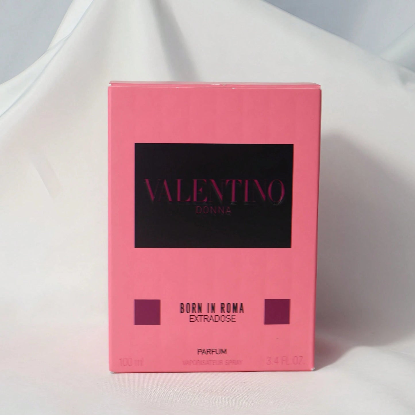 VALENTINO Born In Roma Donna Extradose Parfum 100ml 3.4FL.OZ Floral Amber Blackcurrant Rum Vanilla Long Lasting Women Perfume Original Gift Box