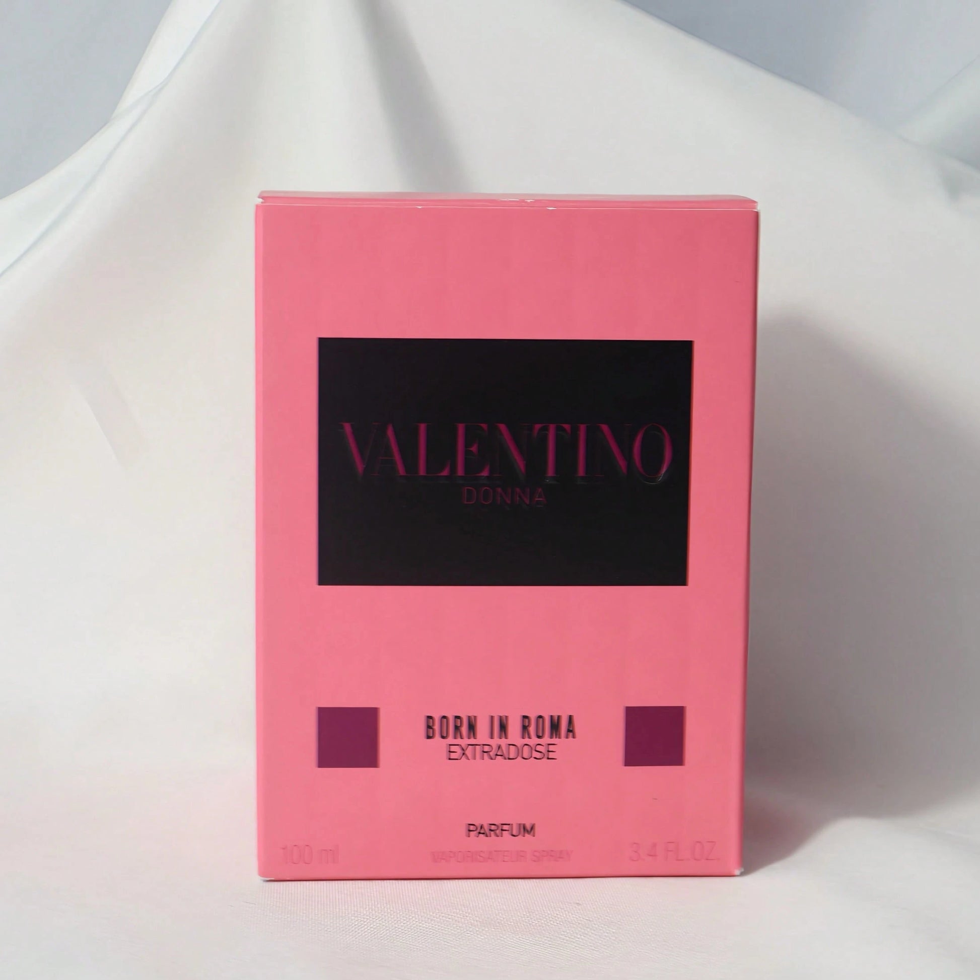 VALENTINO Born In Roma Donna Extradose Parfum 100ml 3.4FL.OZ Floral Amber Blackcurrant Rum Vanilla Long Lasting Women Perfume Original Gift Box