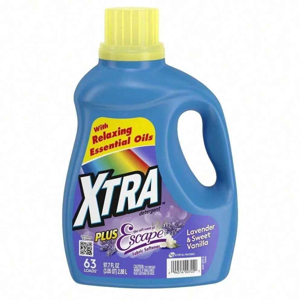 Value Pack XTRA Plus Odor Blasters Liquid Detergent| Long-Lasting Fresh Clothes Scent, Powerful Odor Removal For Sport & Daily Garments