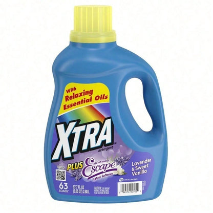 Value Pack XTRA Plus Odor Blasters Liquid Detergent| Long-Lasting Fresh Clothes Scent, Powerful Odor Removal For Sport & Daily Garments