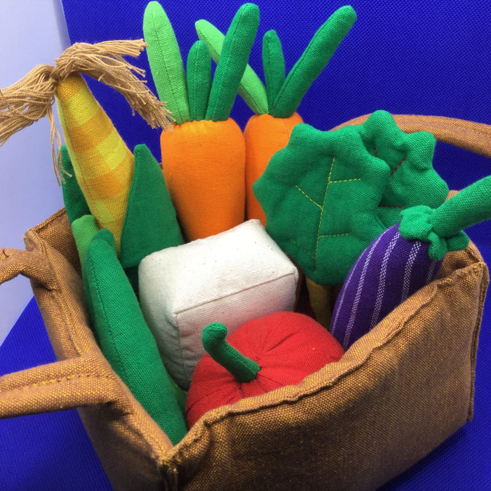 Vegan Toy Food Set  Fair Trade-min