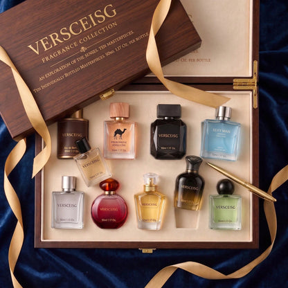 VERSCEISG Men'S Cologne Random Scent, 1 Of 9 Men'S Fragrances Randomly Sent, Fresh Woody Marine Oriental Notes, Long Lasting Travel Size Fragrance, Suitable For Daily Wear, Work, Dates, Office, Busine