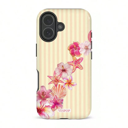 VESPOP Color Block Striped Phone Case, Vintage INS Style Full Coverage Shockproof Protective Cover- For IPhone 18/17/16/15/14/13/12/11 Pro Max/Pro Plus/12 Mini/13 Mini, Compatible With Galaxy S26 S25