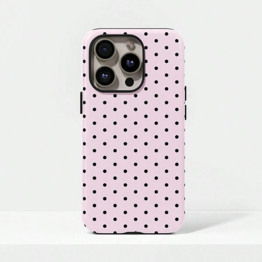 VESPOP Mint Green Polka Dot Phone Case, Cute Y2K Style. Compatible With IPhone 17, 16, 15, 14, 13, 12, 11 Pro Max Plus Models,International Version, Not The Domestic Version