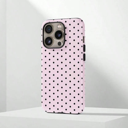VESPOP Mint Green Polka Dot Phone Case, Cute Y2K Style. Compatible With IPhone 17, 16, 15, 14, 13, 12, 11 Pro Max Plus Models,International Version, Not The Domestic Version