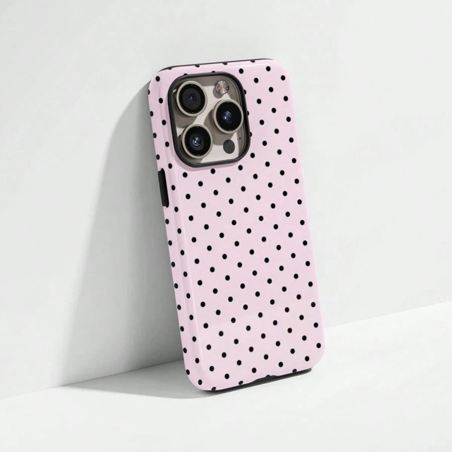 VESPOP Mint Green Polka Dot Phone Case, Cute Y2K Style. Compatible With IPhone 17, 16, 15, 14, 13, 12, 11 Pro Max Plus Models,International Version, Not The Domestic Version
