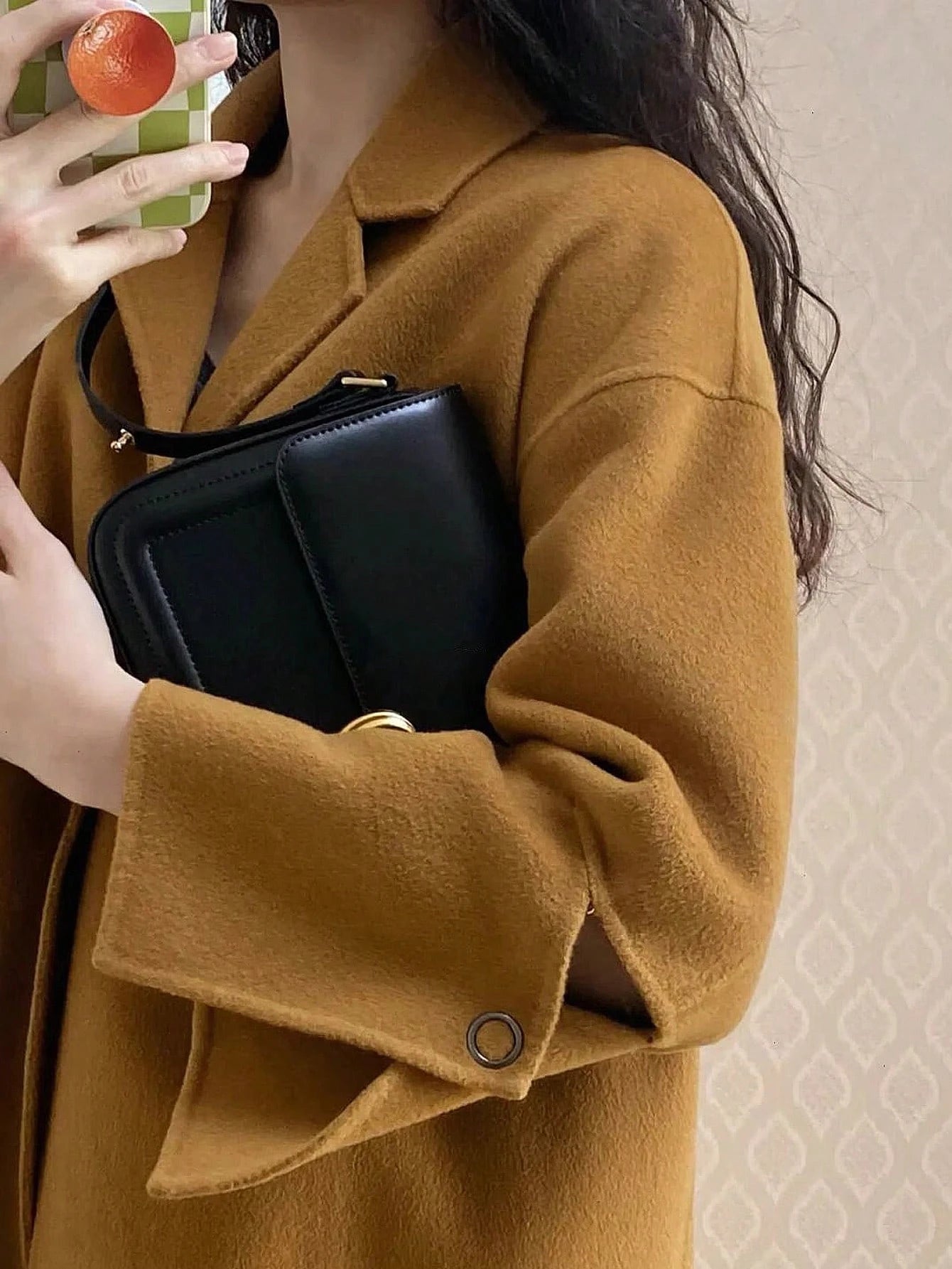 Vintage Luxury Women's Handbag, Autumn & Winter New Arrival, Versatile Square Shape, High-End Texture, Niche Shoulder & Crossbody Bag, Retro Inspired Vintage Bag For Women, Vintage