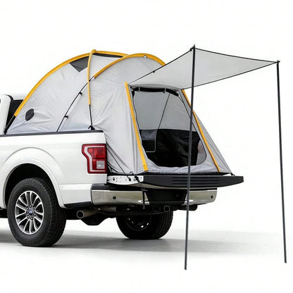 Waterproof 210D Oxford Truck Bed Tent, Quick Setup Camping Shelter With Sealed Floor, Easy Setup Awning, For Outdoor Adventure