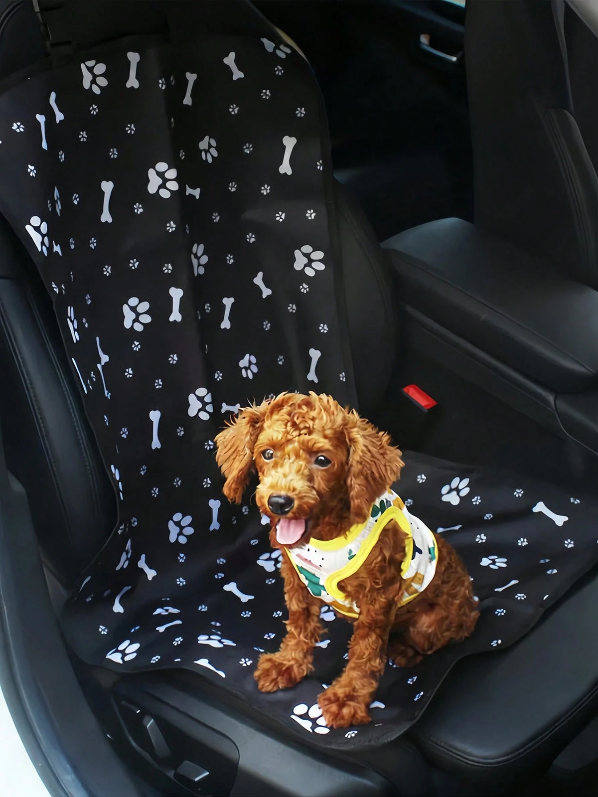 Waterproof Pet Car Seat Cover Scratch Proof Dog Car Seat Protector For Front & Back Seat Easy Clean Travel Mat Adjustable Dog Car Seat For Pet Owners For Cars Trucks And SUVs Travel Accessories Car Ac