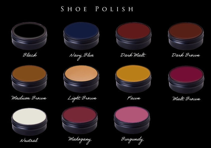 Wax Shoe Polish - 11 Colors