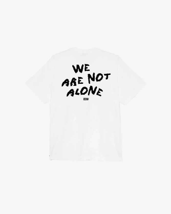 WE ARE NOT ALONE HEAVYWEIGHT T-SHIRT - Four Street