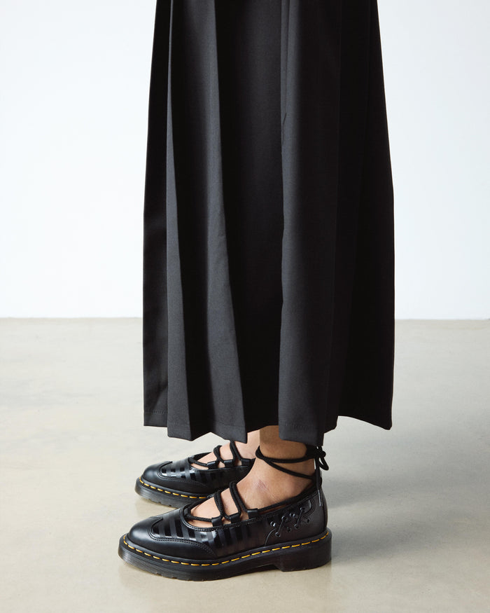 Wednesday Elphie II Smooth Leather Ballet Flats