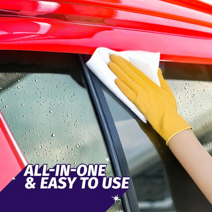 Windex Auto Wipes For Car Windows, Mirrors And Screens, Pre-Moistened Car Cleaner Wipes For Quick Streak-Free Shine, Guaranteed For Tinted Windows And Electronics, 25 Count (Pack Of 1)