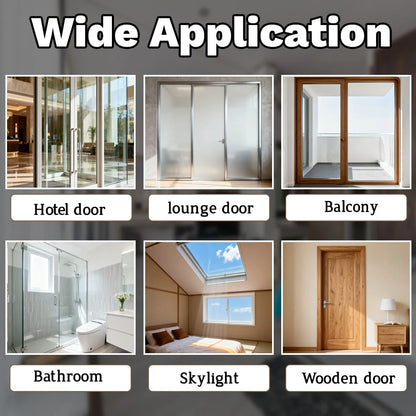 Windproof Strip Door Sealing Strip, Silicone Sealing Strip For House Door Obstruction Door, And Glass Shower Door, Used For Collision And Side Window Gaps, Winter Window Insulation