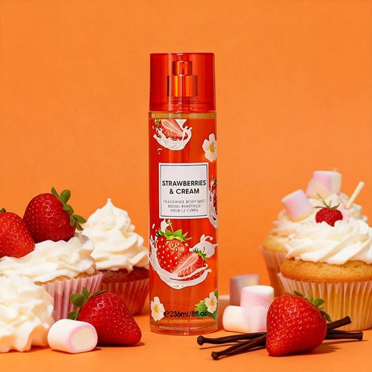 Wish 20 Varieties Of Women's Body Mist Perfume Spray, 8 Fl.Oz Long-Lasting Floral Fruity Spray With Non-Greasy Alcohol-Based Formula. Suitable For Hair & Body, Ideal For Parties, Dates & Gifting. Ligh