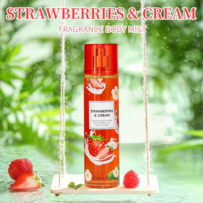 Wish 20 Varieties Of Women's Body Mist Perfume Spray, 8 Fl.Oz Long-Lasting Floral Fruity Spray With Non-Greasy Alcohol-Based Formula. Suitable For Hair & Body, Ideal For Parties, Dates & Gifting. Ligh