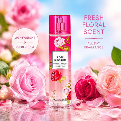 Wish 20 Varieties Of Women's Body Mist Perfume Spray, 8 Fl.Oz Long-Lasting Floral Fruity Spray With Non-Greasy Alcohol-Based Formula. Suitable For Hair & Body, Ideal For Parties, Dates & Gifting. Ligh
