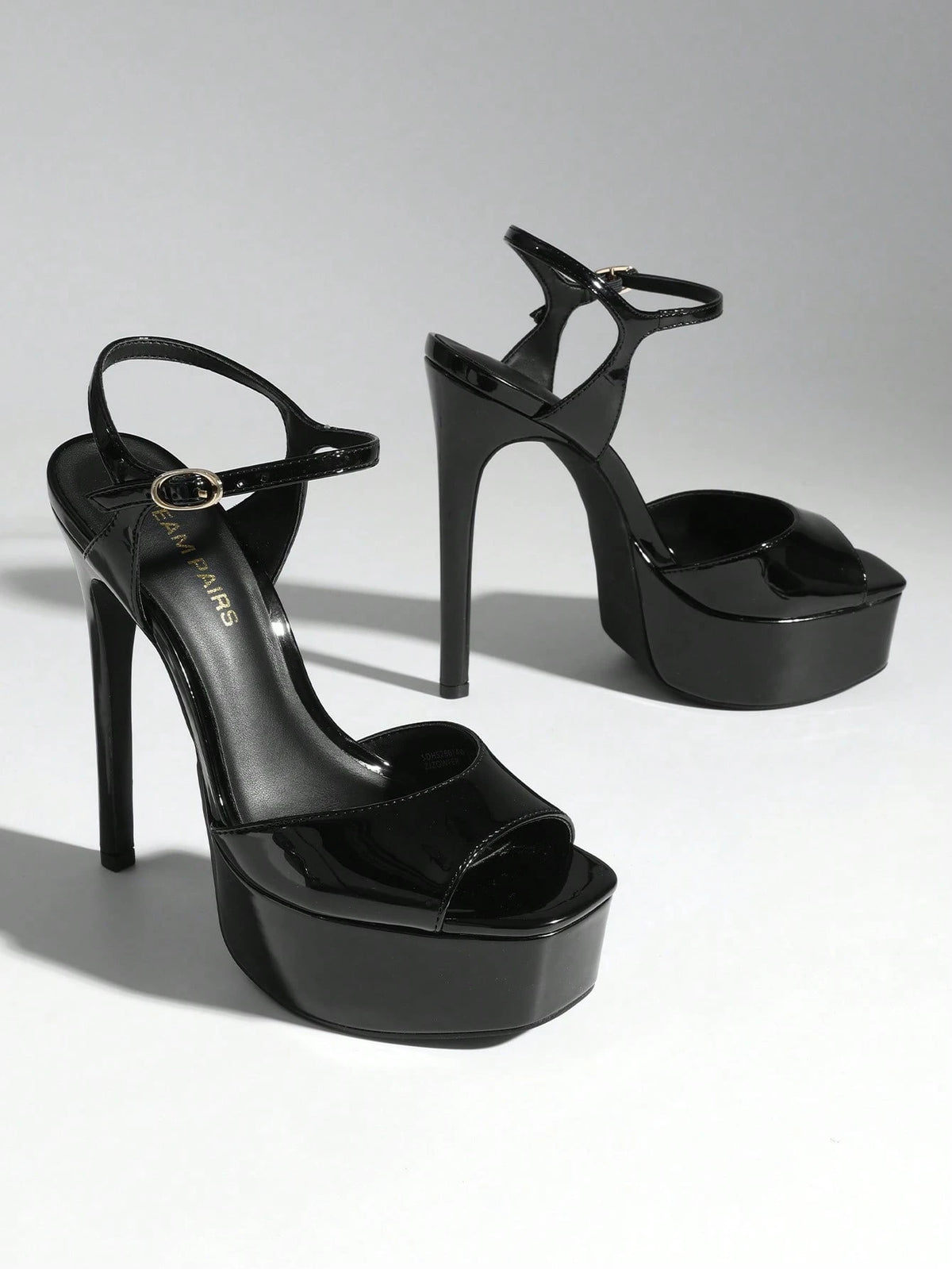 Women Platform 5.75'' Ultra High Heeled Sandals 2026 New Summer Open Toe Adjustable Ankle Strap Dress Shoes Sexy Party Runway Stiletto Heels