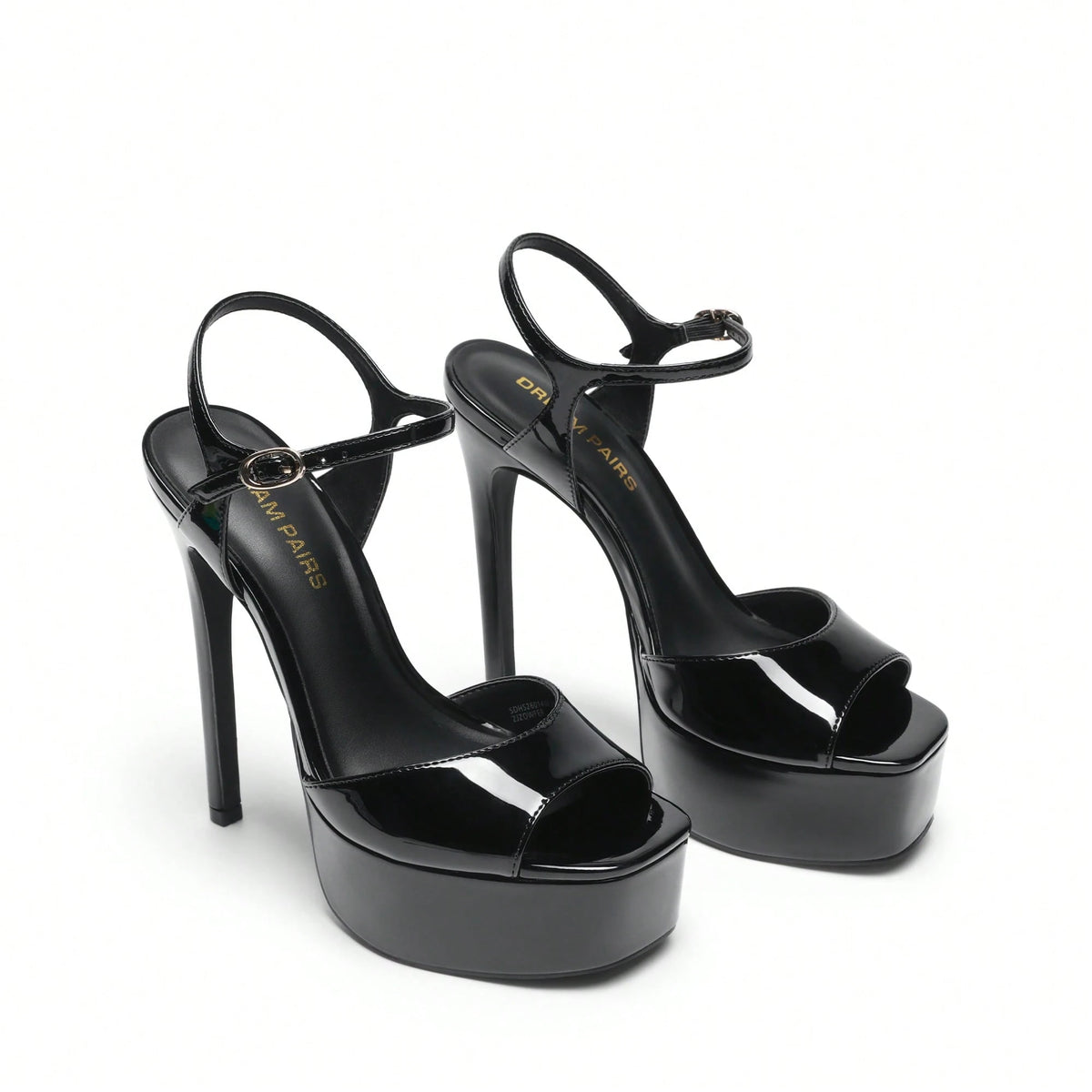 Women Platform 5.75'' Ultra High Heeled Sandals 2026 New Summer Open Toe Adjustable Ankle Strap Dress Shoes Sexy Party Runway Stiletto Heels
