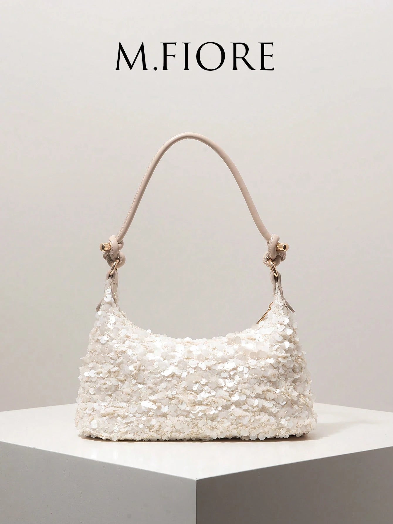 Women's Sequin Shoulder Bag, Suitable For Evening Party, Wedding, Elegant Ladies Handbag Gift