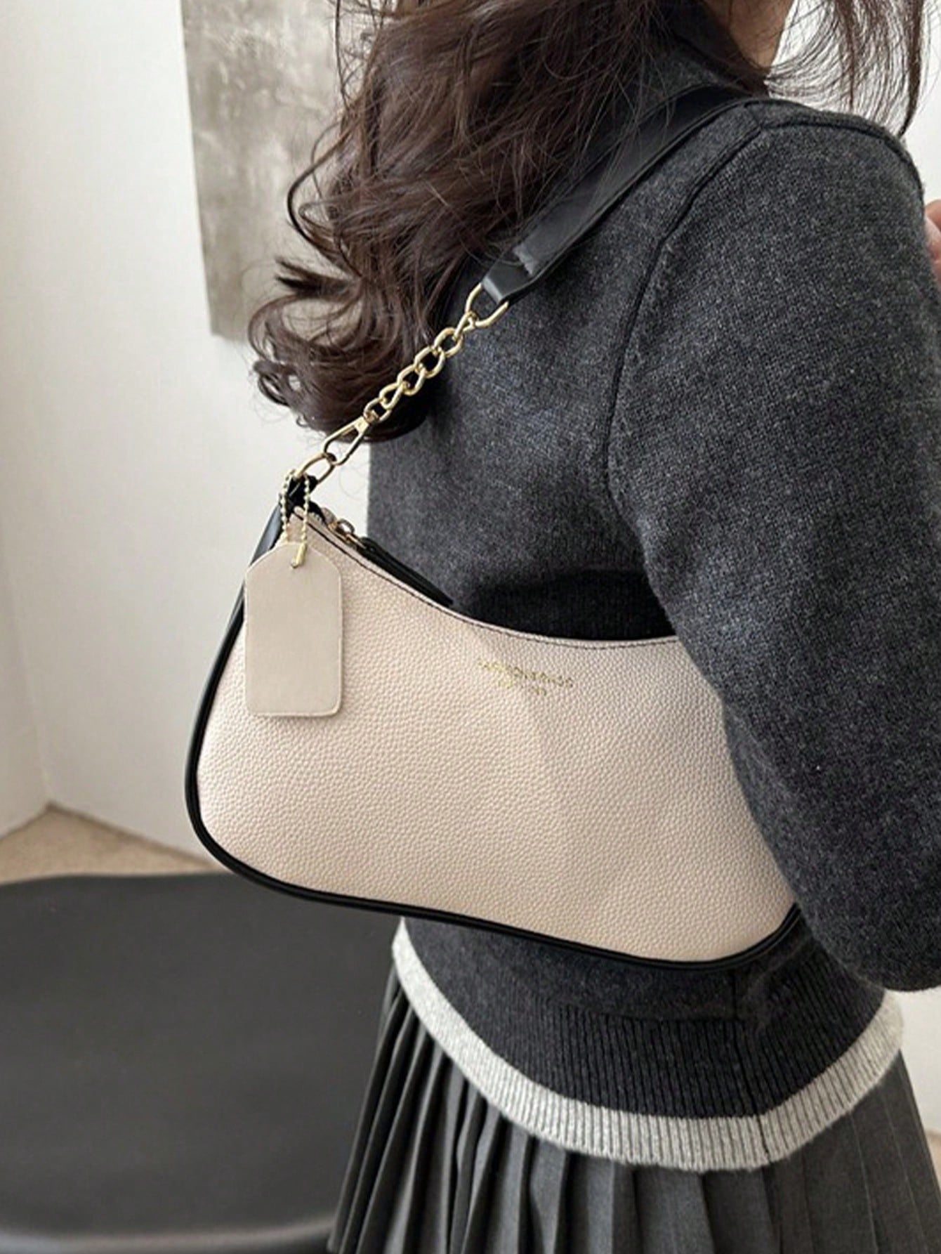 Women's Shoulder Bag, Zipper PU Leather Crossbody Bag,Small Wallet, Women's Handbag,Suitable For Outdoor Travel, Essential Backpack For Travel