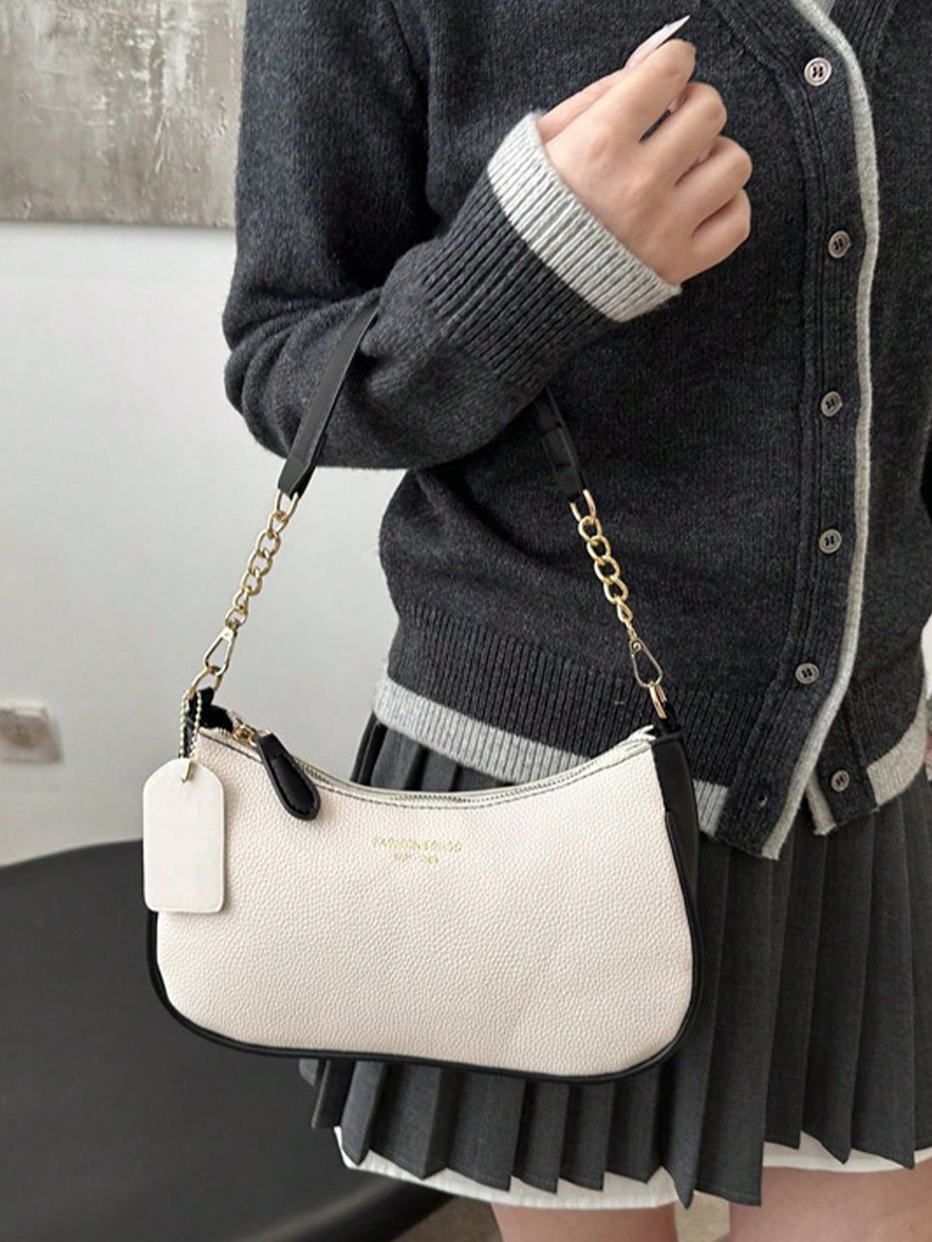 Women's Shoulder Bag, Zipper PU Leather Crossbody Bag,Small Wallet, Women's Handbag,Suitable For Outdoor Travel, Essential Backpack For Travel
