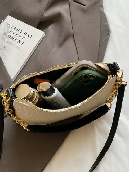 Women's Shoulder Bag, Zipper PU Leather Crossbody Bag,Small Wallet, Women's Handbag,Suitable For Outdoor Travel, Essential Backpack For Travel