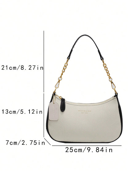 Women's Shoulder Bag, Zipper PU Leather Crossbody Bag,Small Wallet, Women's Handbag,Suitable For Outdoor Travel, Essential Backpack For Travel
